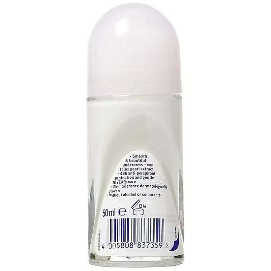 Desodorante 48h Roll-On Nivea Pearl & Beauty (50ml)