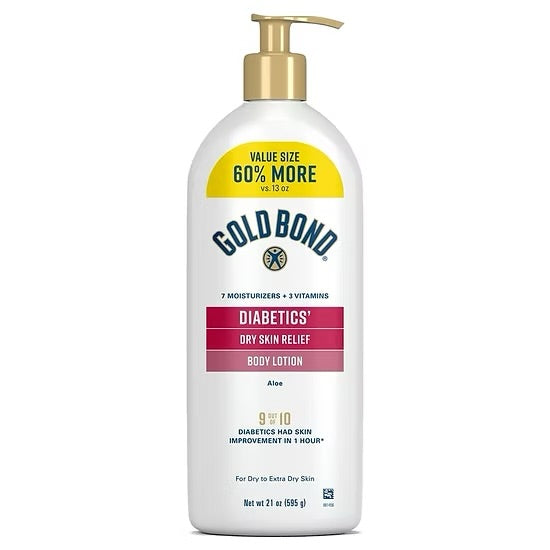 Crema Humectante Corporal para Diabéticos (595g) GOLD BOND