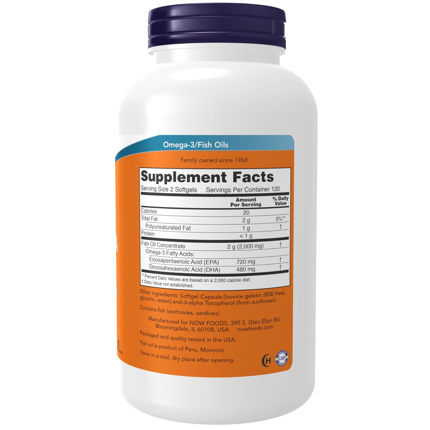 Super Omega 3 NOW (240 softgels)