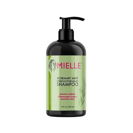 Kit Shampoo y Acondicionador de Menta y Romero con Biotina MIELLE (355ml)