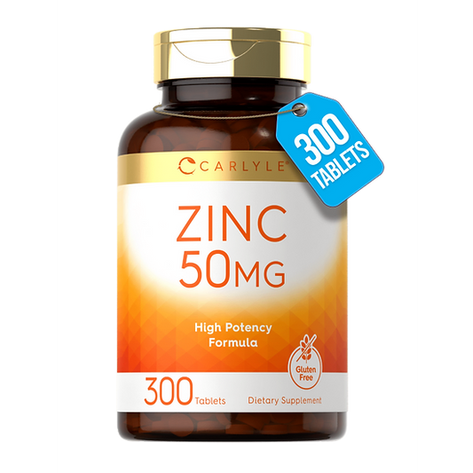 Zinc Carlyle 50mg (300 tabletas)