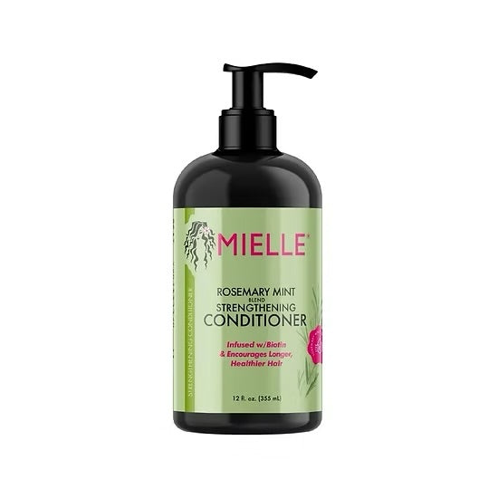 Kit Shampoo y Acondicionador de Menta y Romero con Biotina MIELLE (355ml)