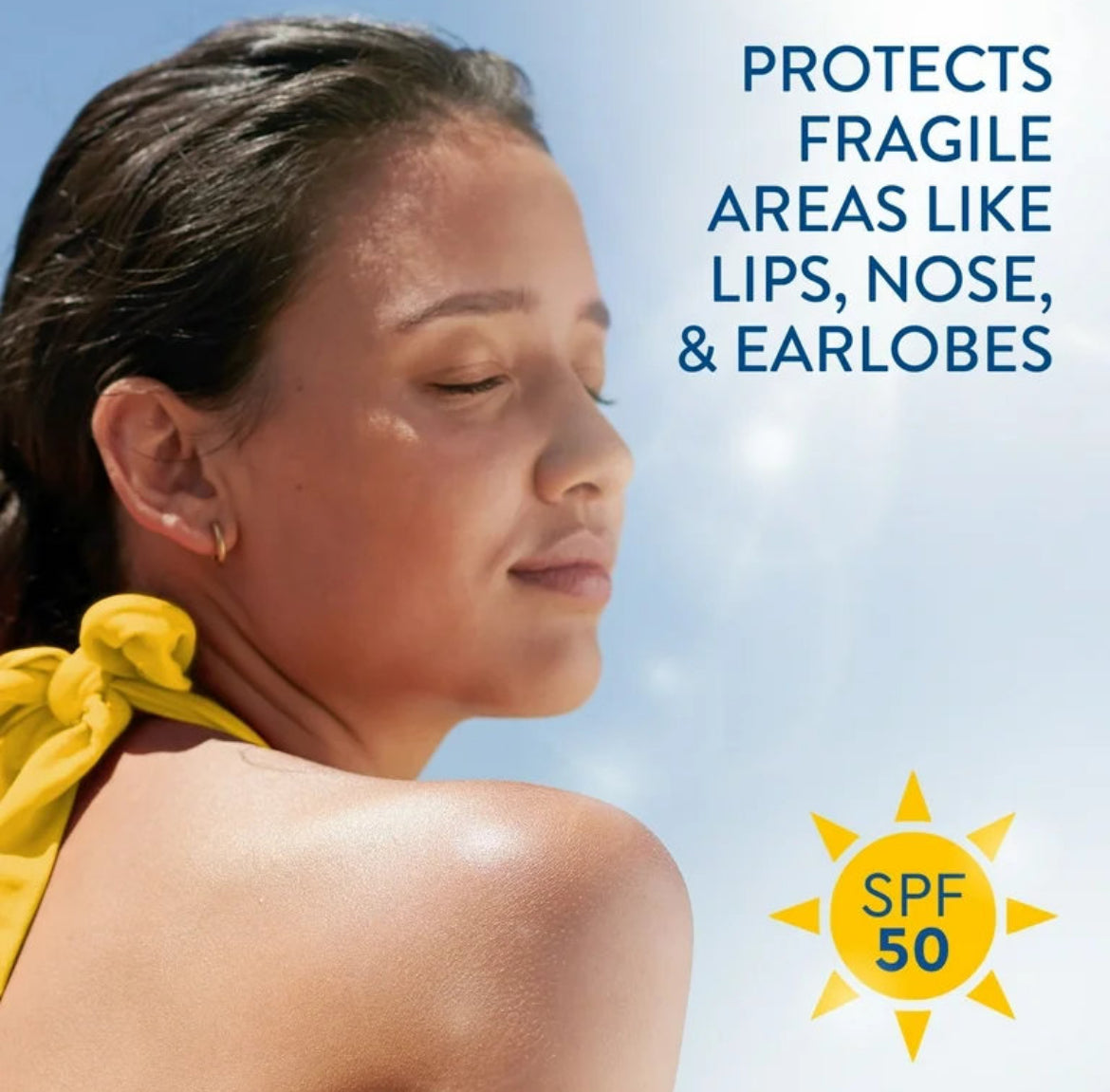 Protector Solar en Barra para rostro y cuerpo SPF 50 (14g) Cetaphil