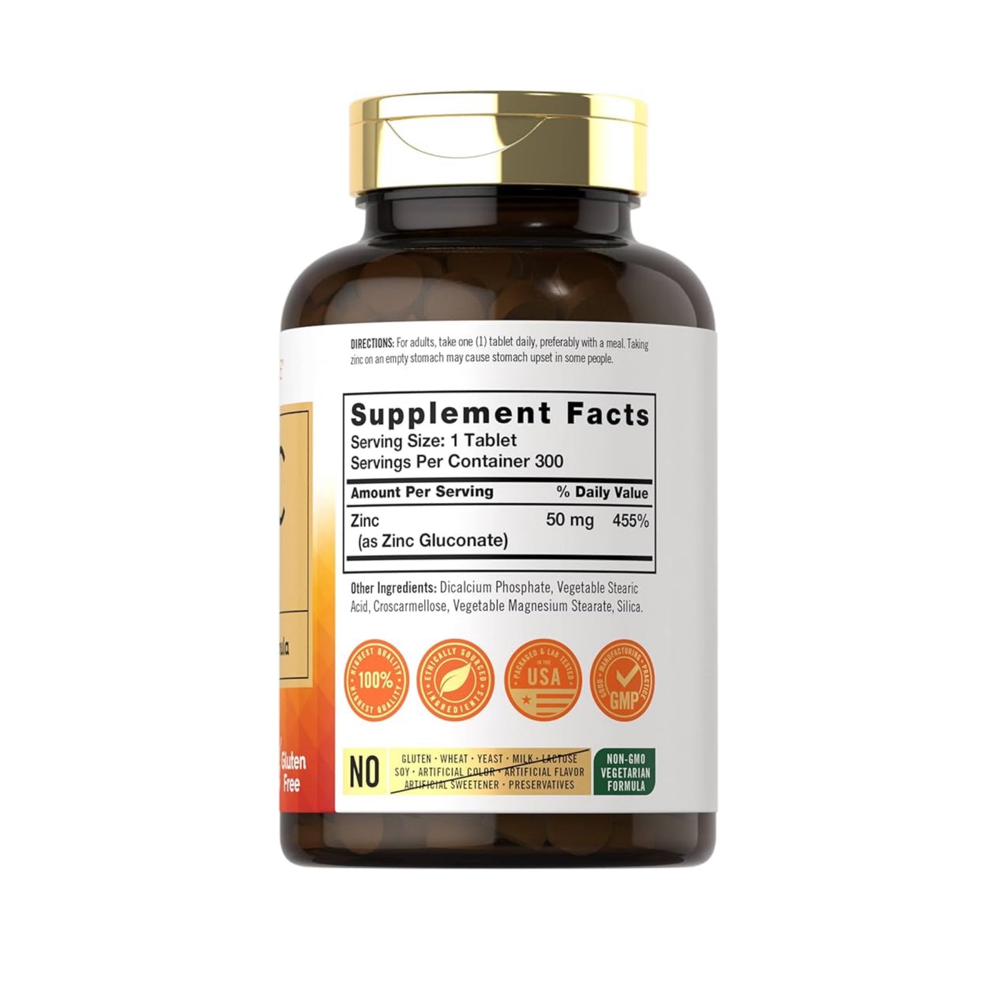 Zinc Carlyle 50mg (300 tabletas)