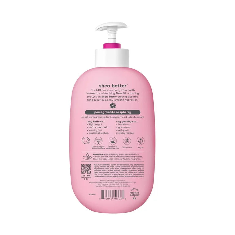 Crema Hidratante Corporal EOS Pomegranate Raspberry (473 ml)