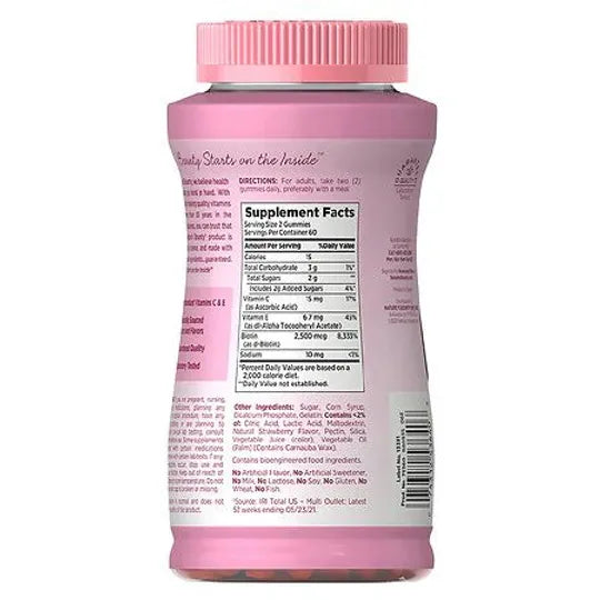Hair, Skin & Nails Nature's Bounty (120 gomitas)