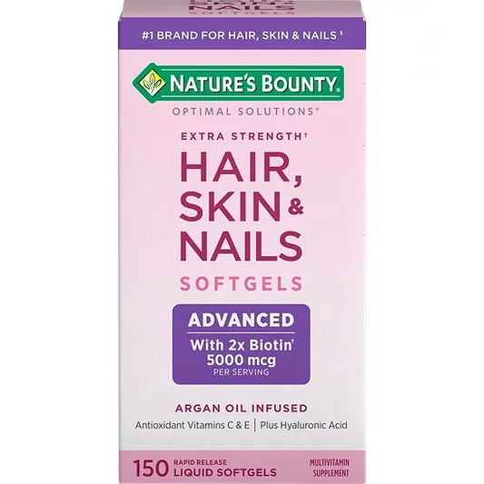 Hair, Skin & Nails Extra Strength Nature's Bounty (150 softgels)