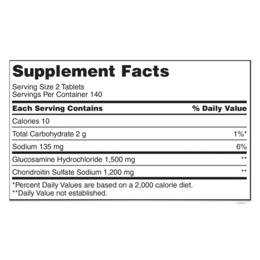 Glucosamina Condroitina Kirkland (280 tabletas)
