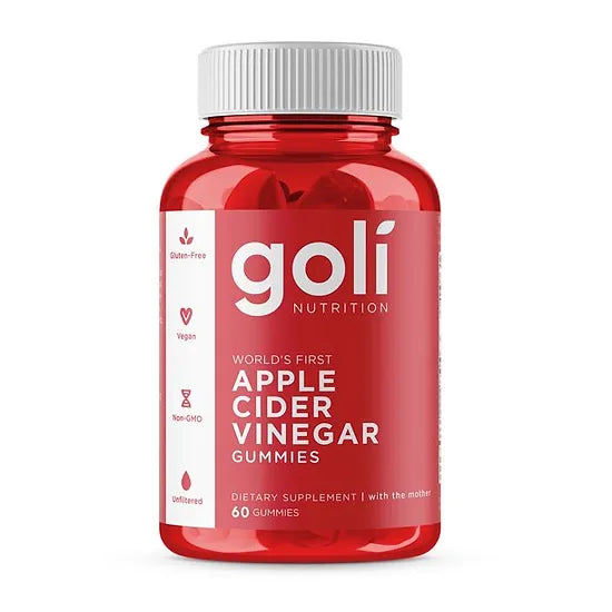 Vinagre de Sidra de Manzana GOLI (60 gomitas)