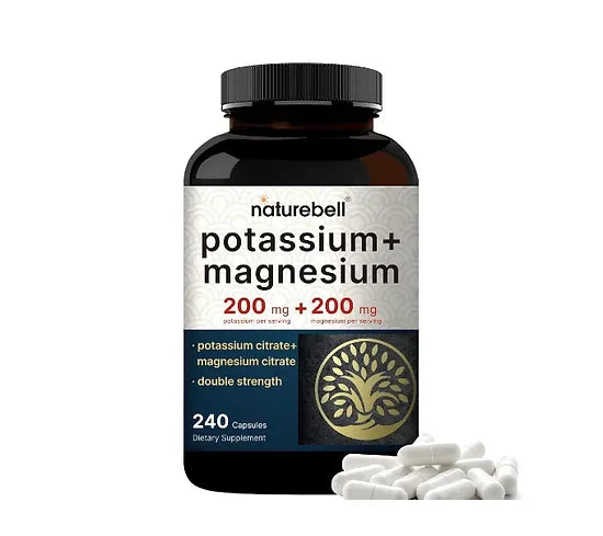 Citrato de Potasio y Magnesio NatureBell (240 cápsulas)