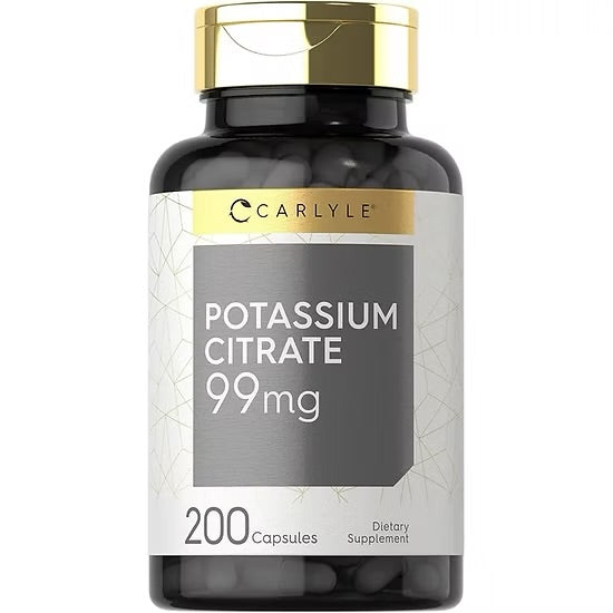 Citrato de Potasio Carlyle 99mg (200 cápsulas)