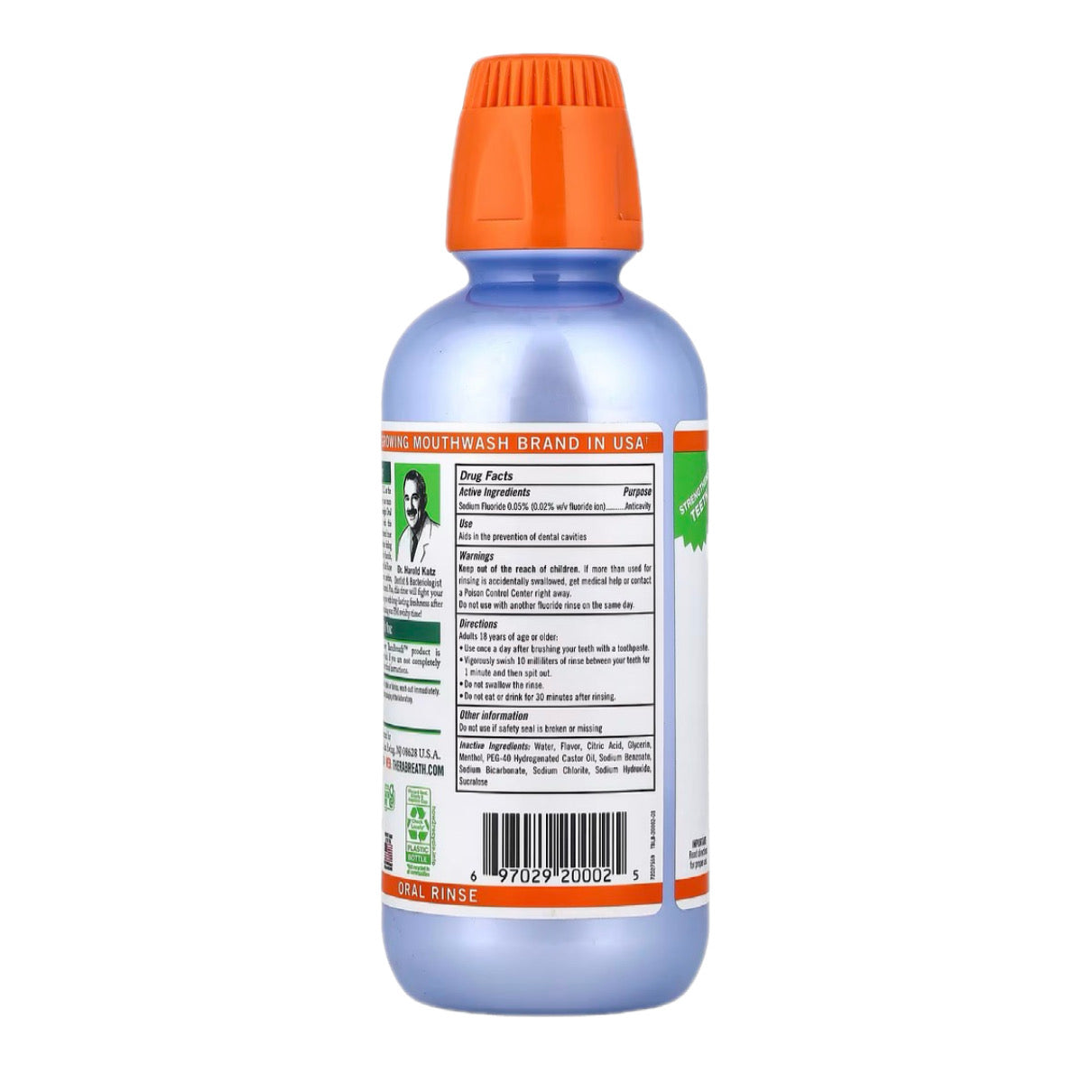 Enjuague Bucal Manzanilla y menta Thera Breath (473ml)