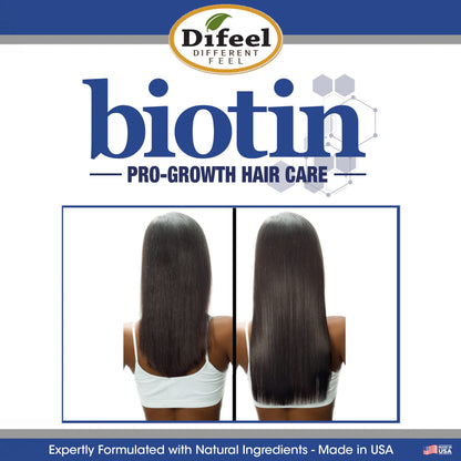 KIT Capilar (Shampoo y Acondicionador) Biotina Pro Growht Difeel (355ml)