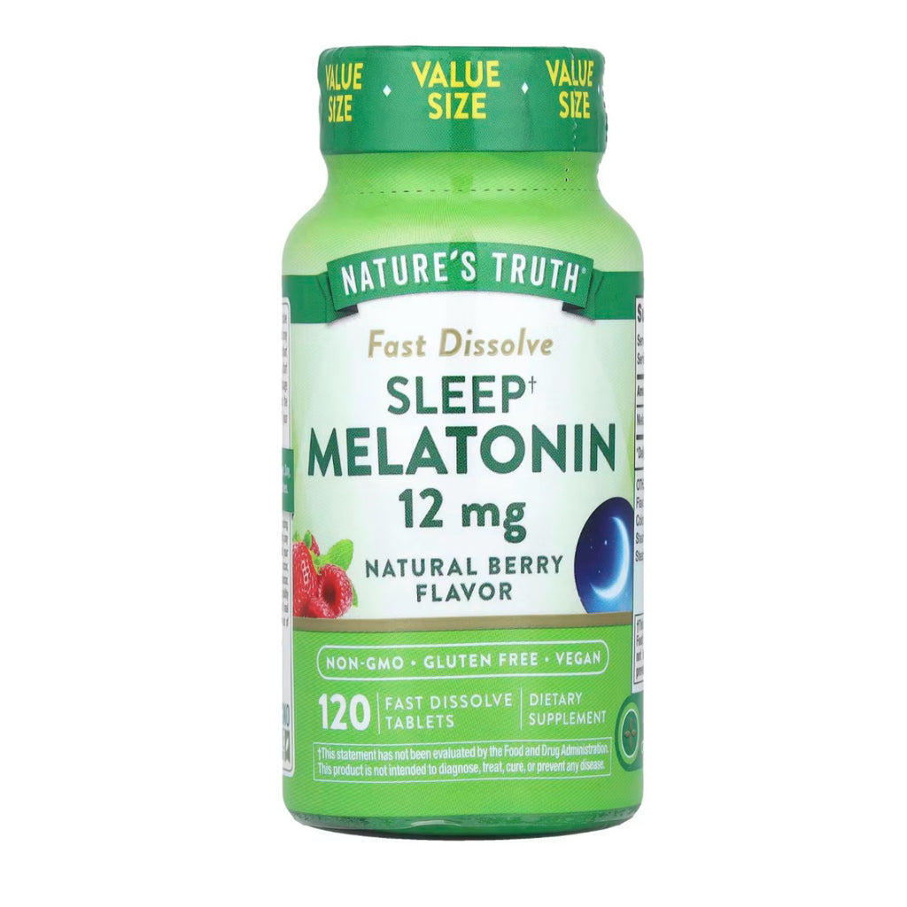 Melatonina Nature's Truth 12mg (120 tabletas)