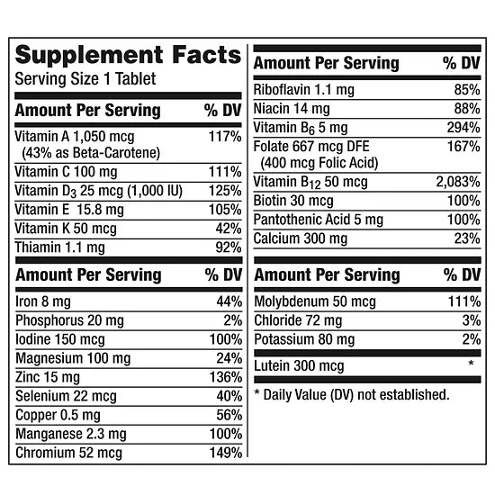 Centrum Silver Mujer 50+ (275 tabletas)