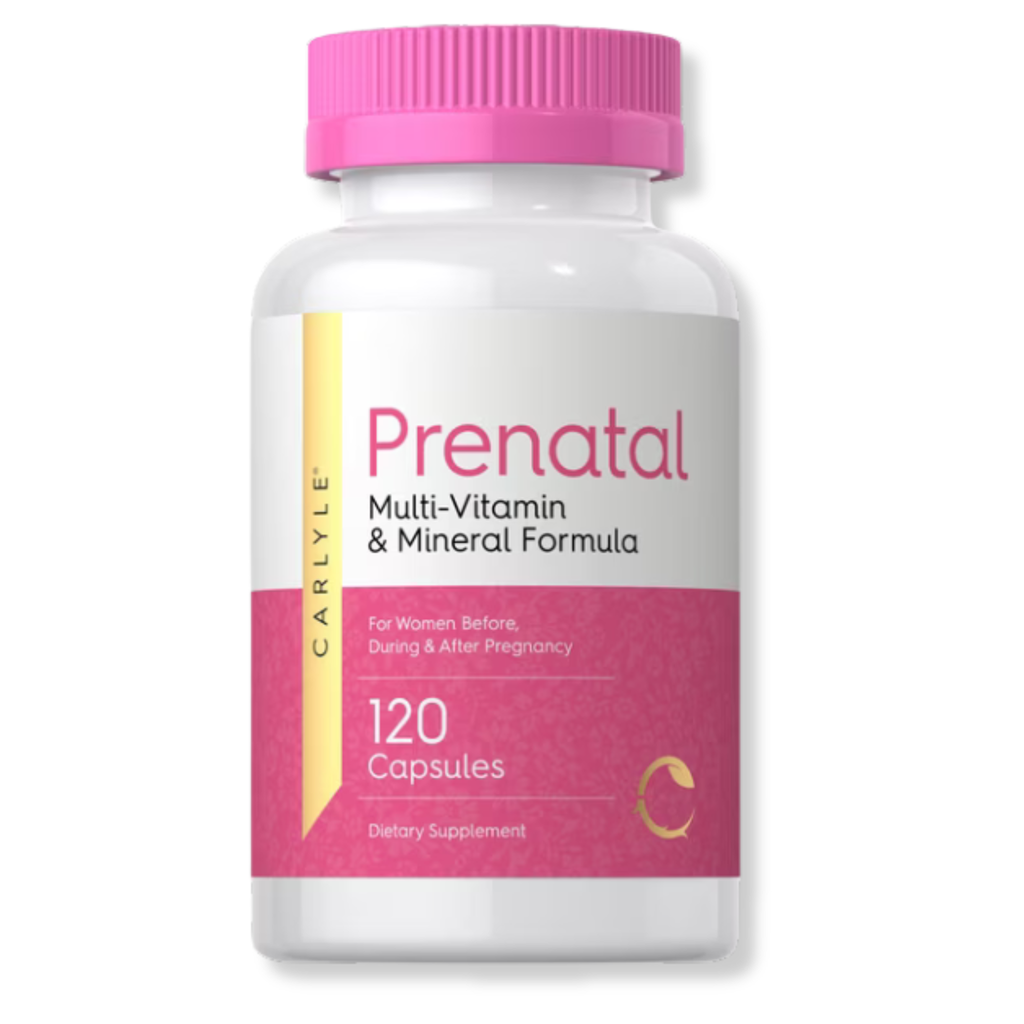 Multivitamínico Prenatal Carlyle (120 cápsulas)