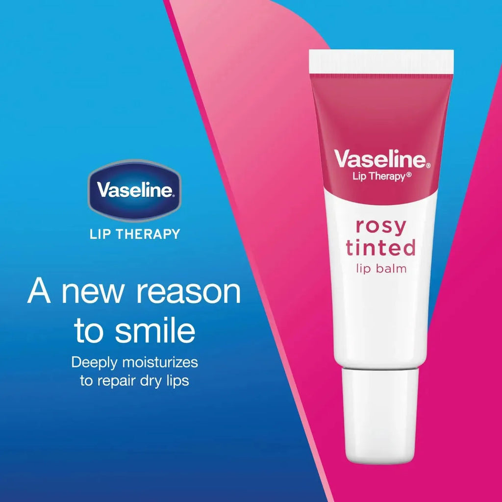 Hidratante de Labios Lip Balm Rosy Lips Vaseline (2 unidades)