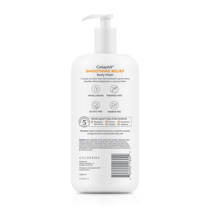 Jabón Corporal Exfoliante Cetaphil Smoothing Relief (591ml)