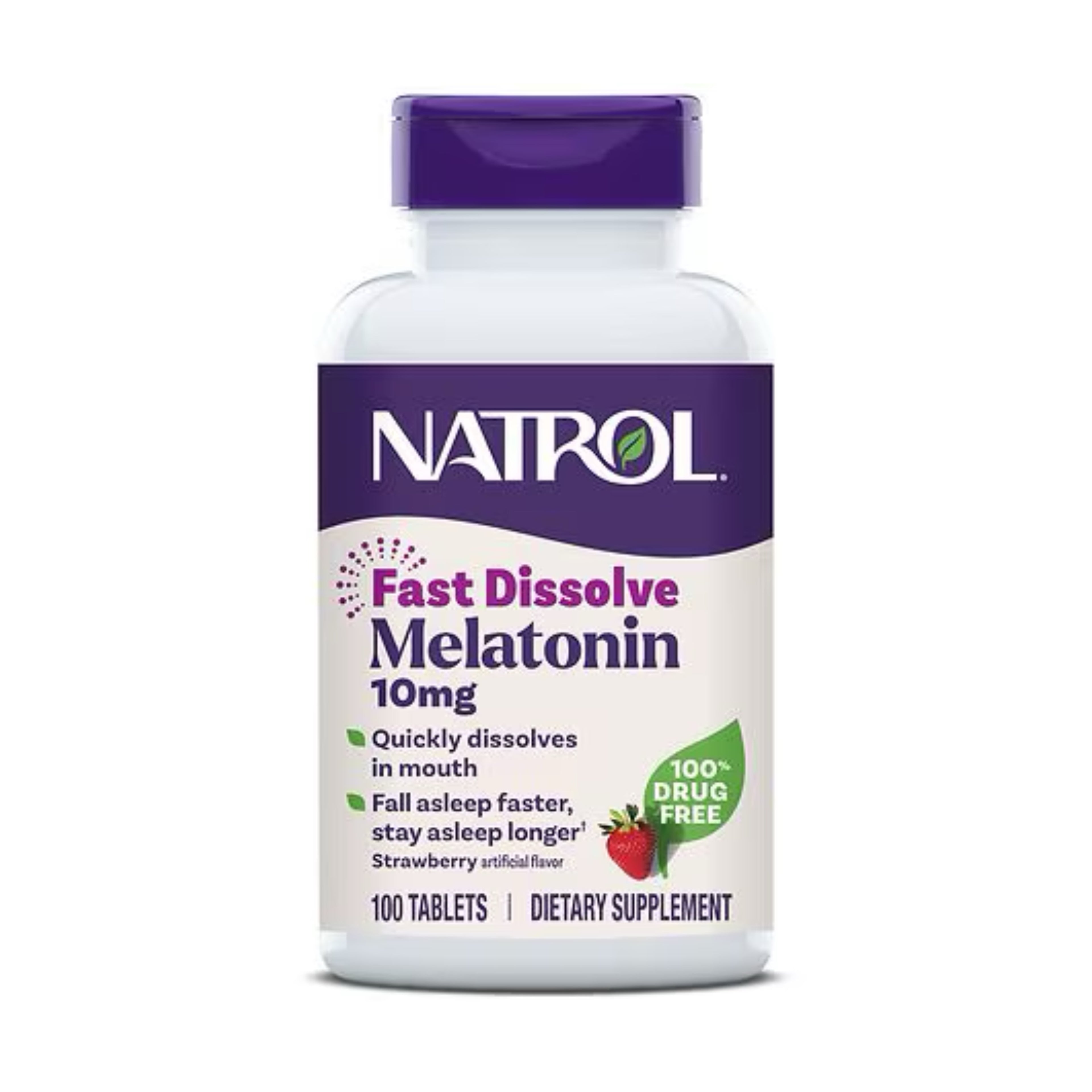 Melatonina NATROL 10mg (100 tabletas)