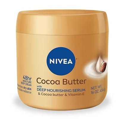 Crema Corporal de Manteca de Cacao NIVEA (454 gramos)