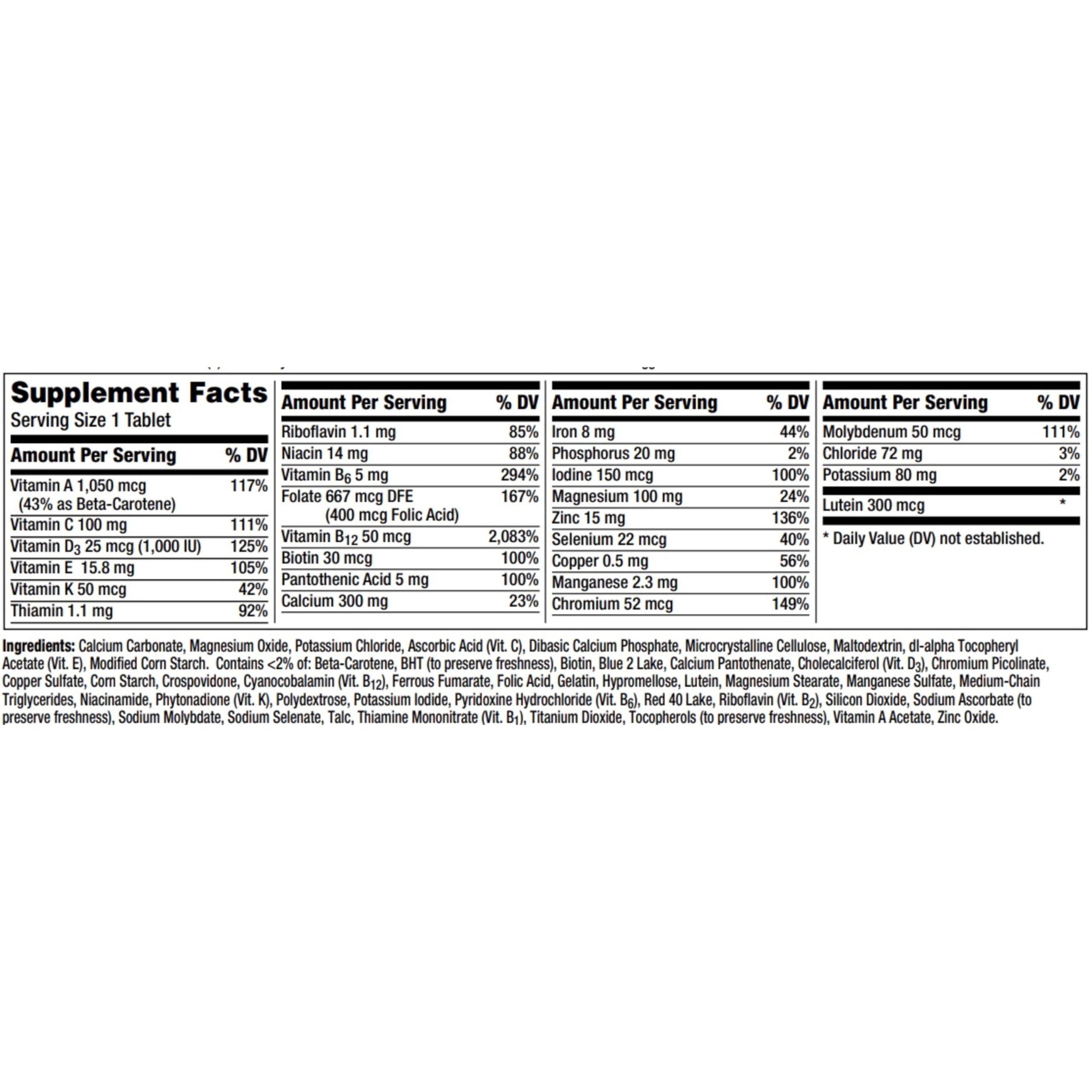 Centrum Silver Mujer 50+ (200 tabletas)