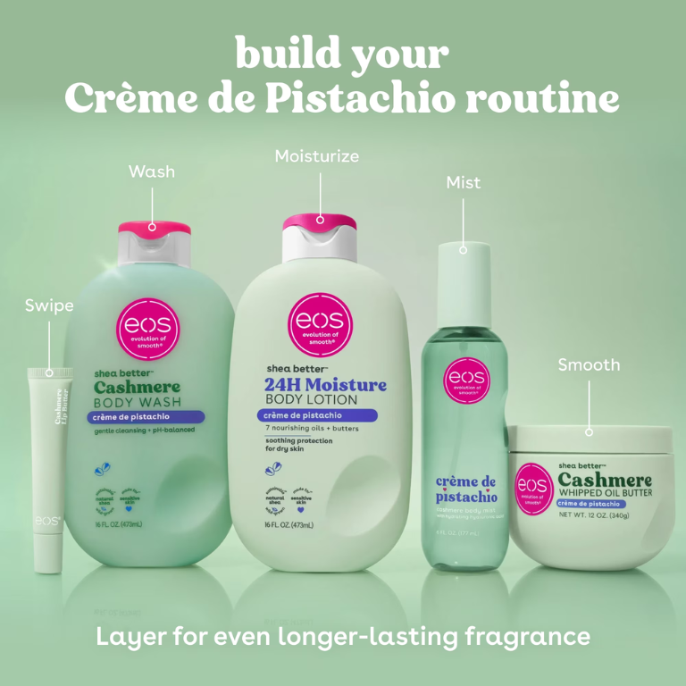 Mantequilla Corporal EOS Creme de Pistachio (340 gramos)