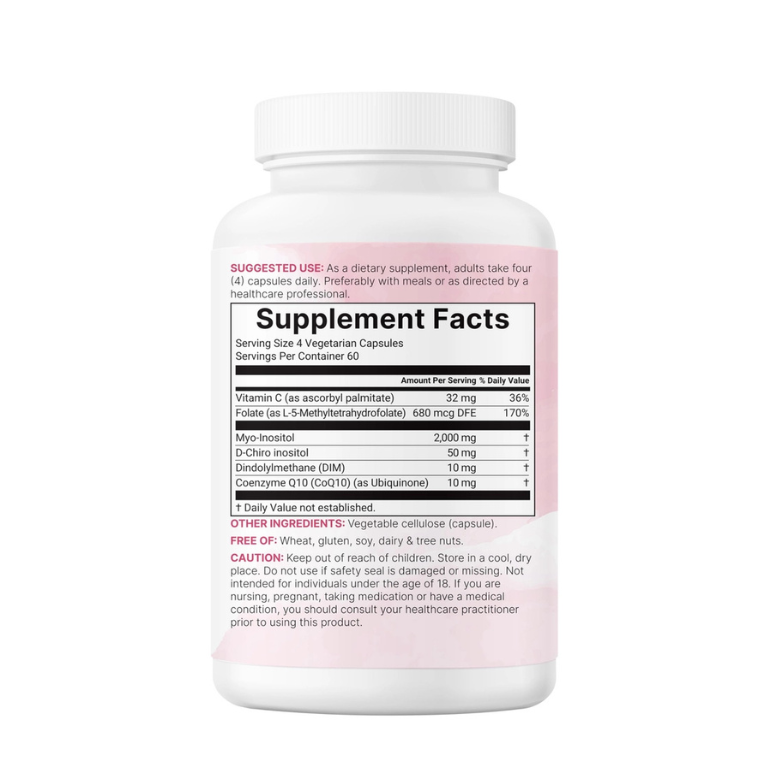 Myo and D-Chiro Inositol Microingredients (240 cápsulas)
