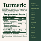 Curcuma con Pimienta Negra Nature's Bounty 1.000mg (60 cápsulas)