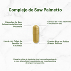 Saw Palmetto + Pumpkin Seed Deal Supplement (300 cápsulas)