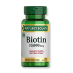 Biotina Nature's Bounty 10.000mcg (120 cápsulas)