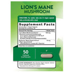 Melena de León Nature's Truth 2.100mg (50 cápsulas)