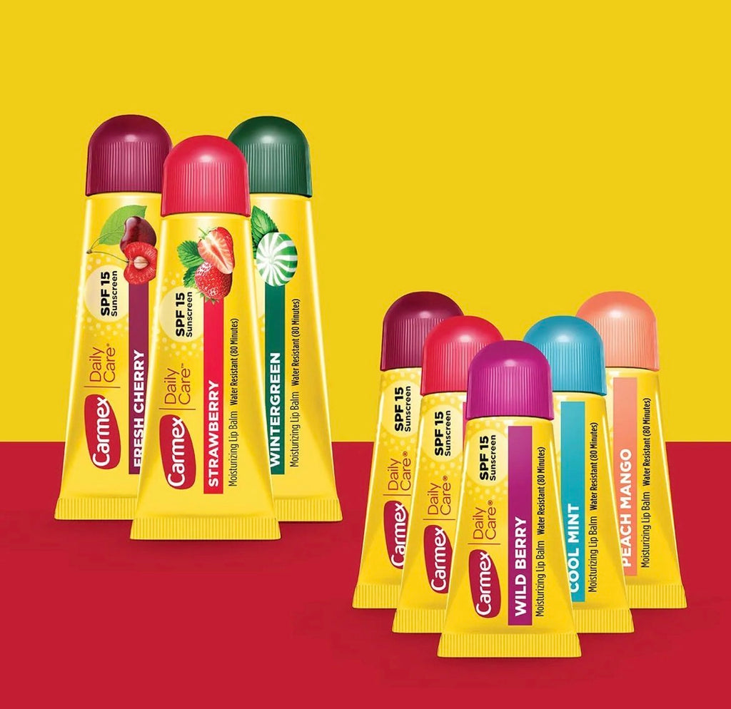 Paquete Variado Carmex (3 Daily Care + 5 Minis)