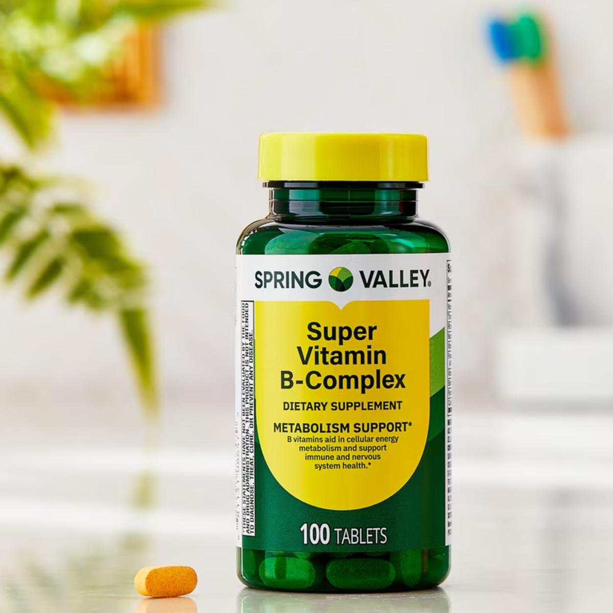 Súper Complejo B Spring Valley (100 tabletas)