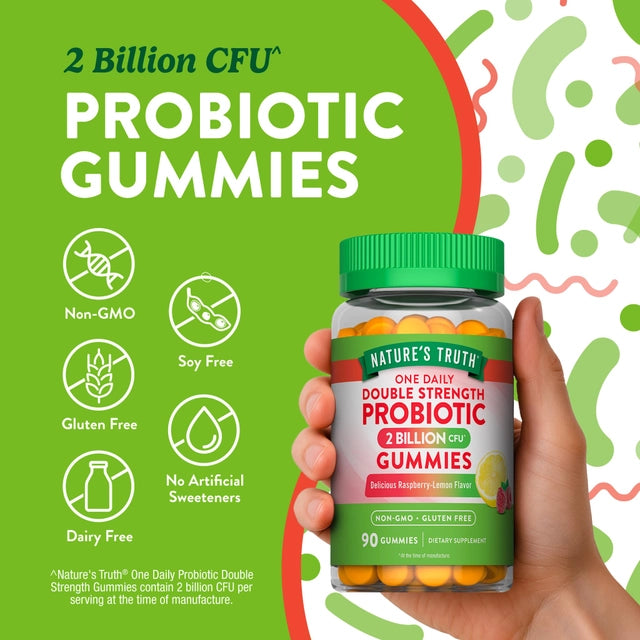 Probióticos Nature's Truth (90 gomitas)