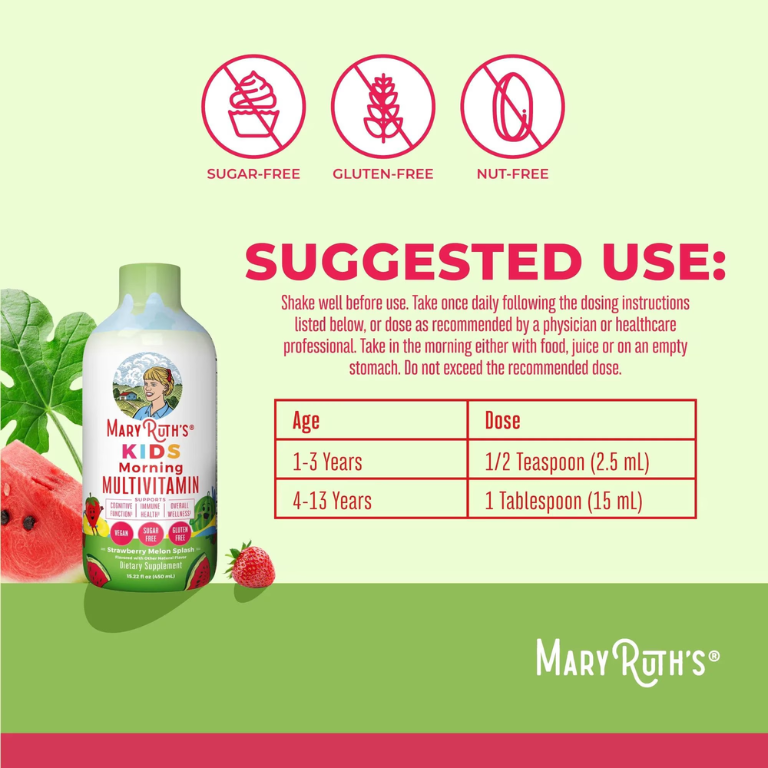 Multivitaminico Liquido Kids Mary Ruth's (650 ml)