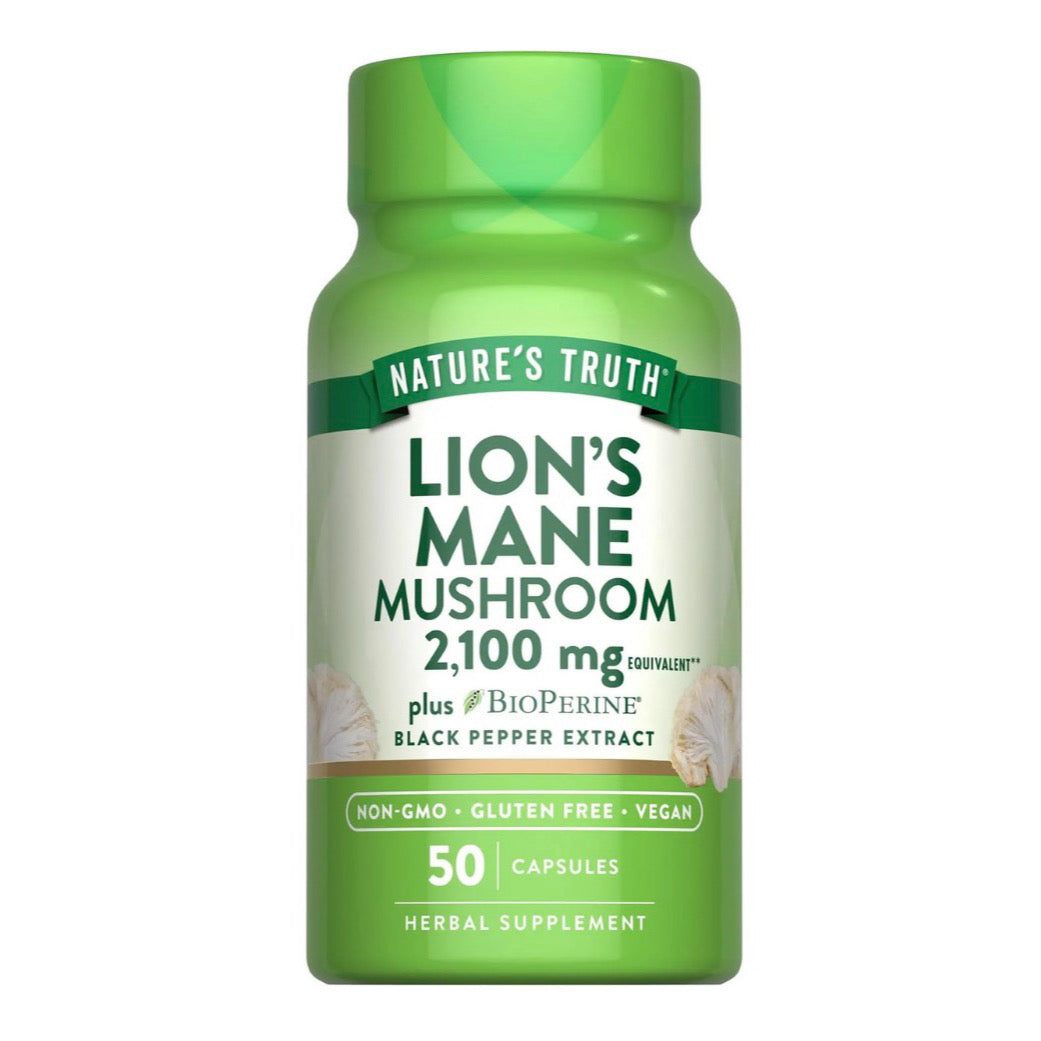 Melena de León Nature's Truth 2.100mg (50 cápsulas)