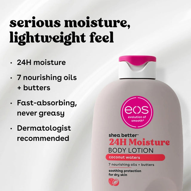 Crema Corporal Hidratante EOS Coconut Waters (473 ml)