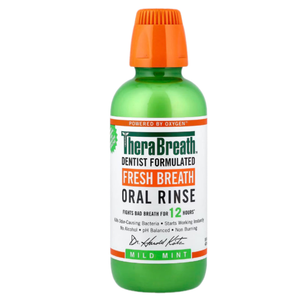 Enjuague Bucal Menta suave Thera Breath (473ml)