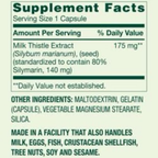 Milk Thistle Spring Valley 175mg (180 cápsulas)