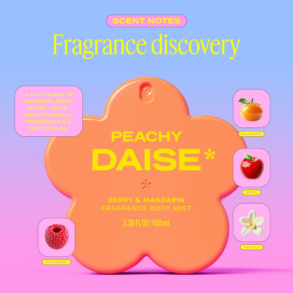 Fragancia Corporal Peachy DAISE (100ml)