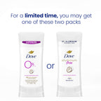 Desodorante Dove Coconut & Pink 0% aluminio (74g)