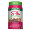 Vitamina D3 + B12 Nature's Truth)60 gomitas)