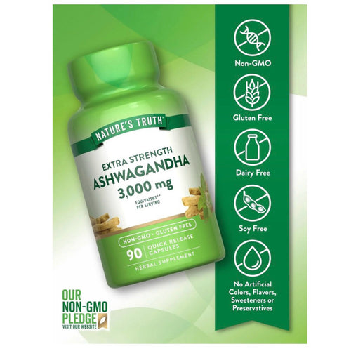 Ashwagandha Nature's Truth (90 cápsulas)