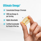 Ultimate Omega Nordic Naturals 1.280mg (100 softgels)