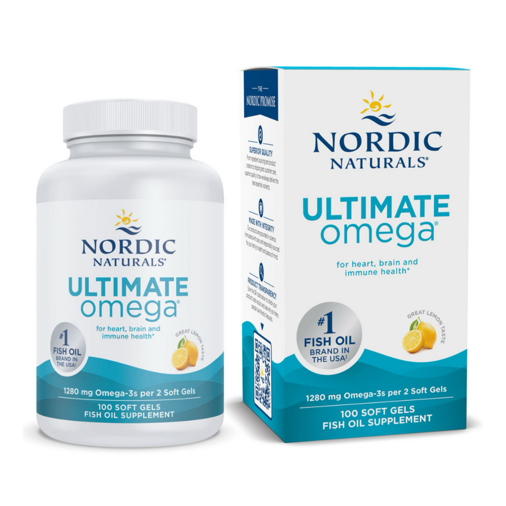 Ultimate Omega Nordic Naturals 1.280mg (100 softgels)