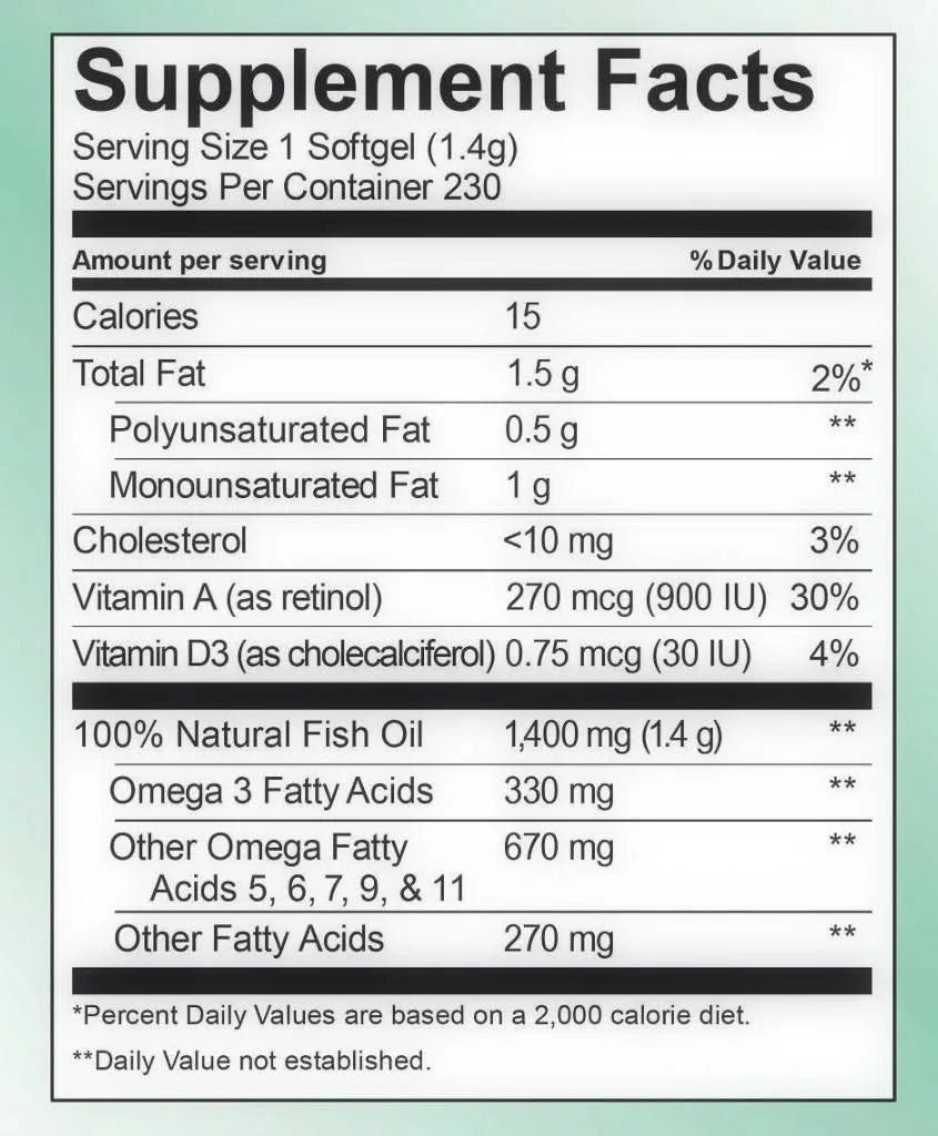 Fish Oil Wild Alaskan Kirkland (230 cápsulas)