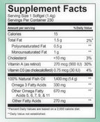 Fish Oil Wild Alaskan Kirkland (230 cápsulas)