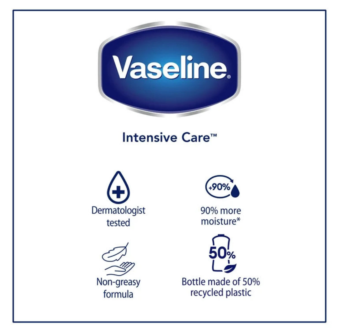 Crema Corporal Hidratante para piel seca Vaseline (600 ml)