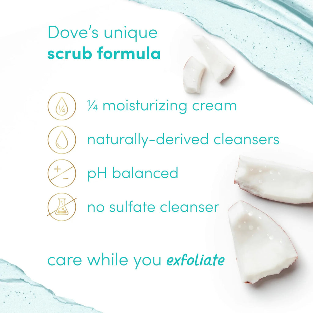 Exfoliante Corporal Coco & Lima Dove (425g)