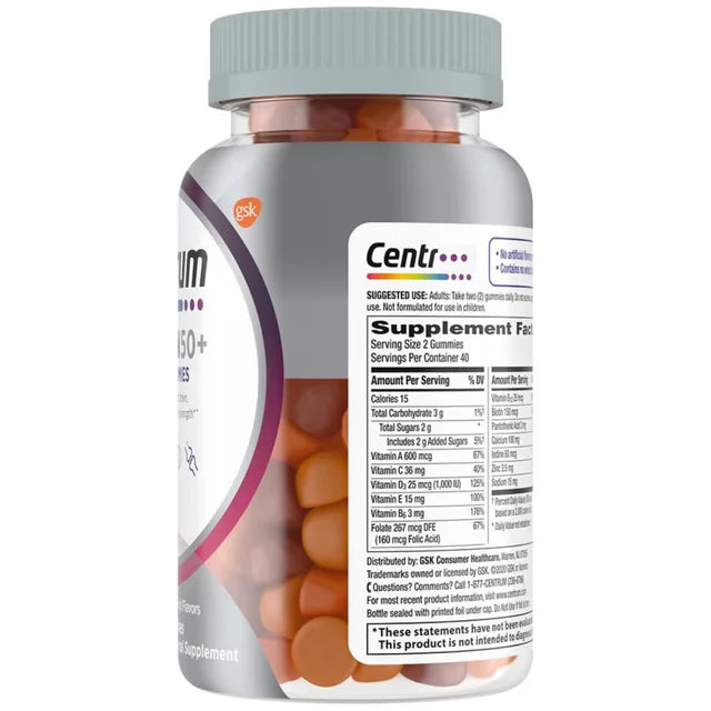 Centrum Silver Mujer 50+ (80 gomitas)